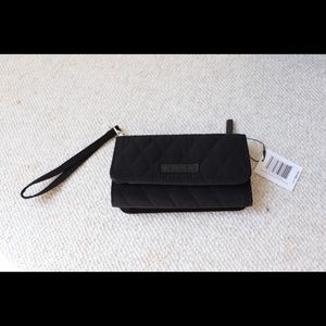 Vera Bradley Black Wristlet Wallet
